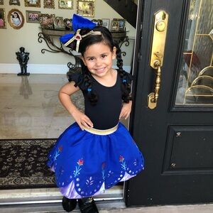 Girls Frozen Anna Skirt size S